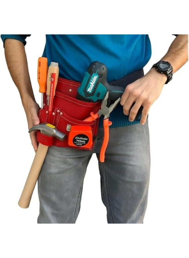 سترونج حقيبة جيب نجار أدوات مع منظم مزدوج الجيوب – متينة وعملية للاستخدام اليومي - Image 3